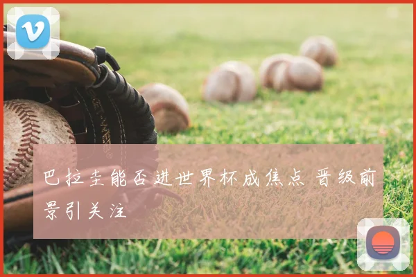 巴拉圭能否进世界杯成焦点 晋级前景引关注