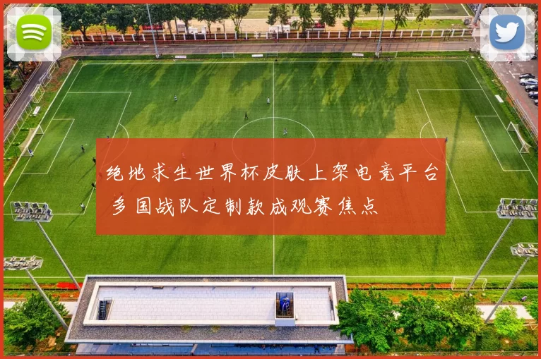 绝地求生世界杯皮肤上架电竞平台 多国战队定制款成观赛焦点